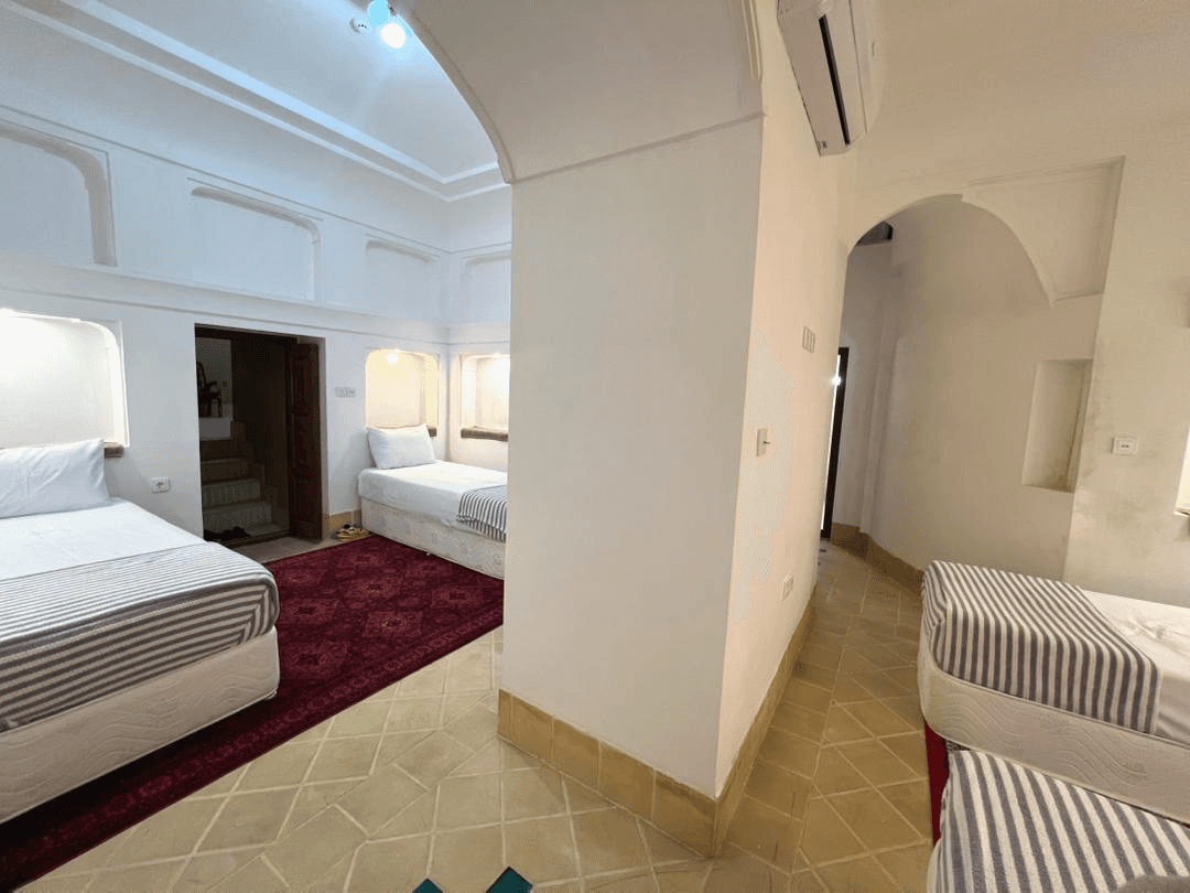 اجاره اتاق چهارتخته سینگل در خیابان فهادان یزد - 107 اتاق چهارتخته 