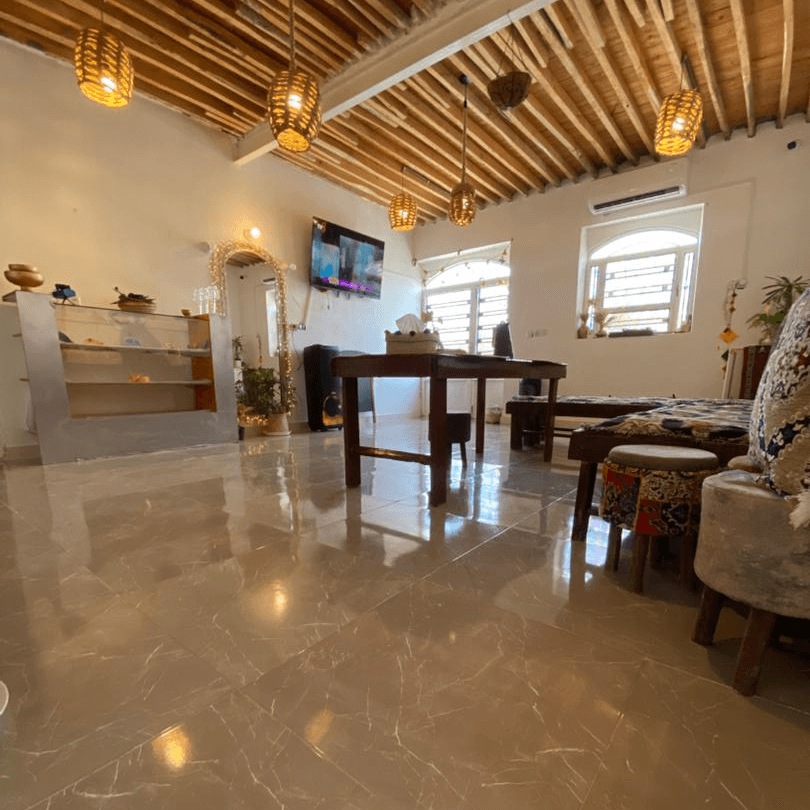 اجاره اقامتگاه بومگردی با استخر روباز در طبل قشم - غروب