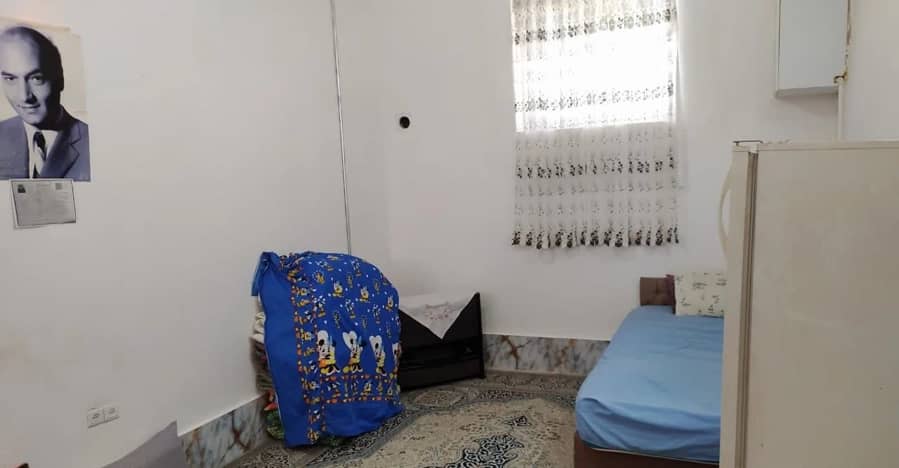 سوئیت بومگردی در روستا مزینان داورزن - 1  حیاط 