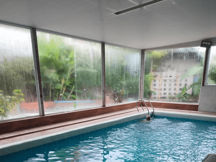 ویلا با استخر سرپوشیده آبگرم در روستای چنگاز آمل