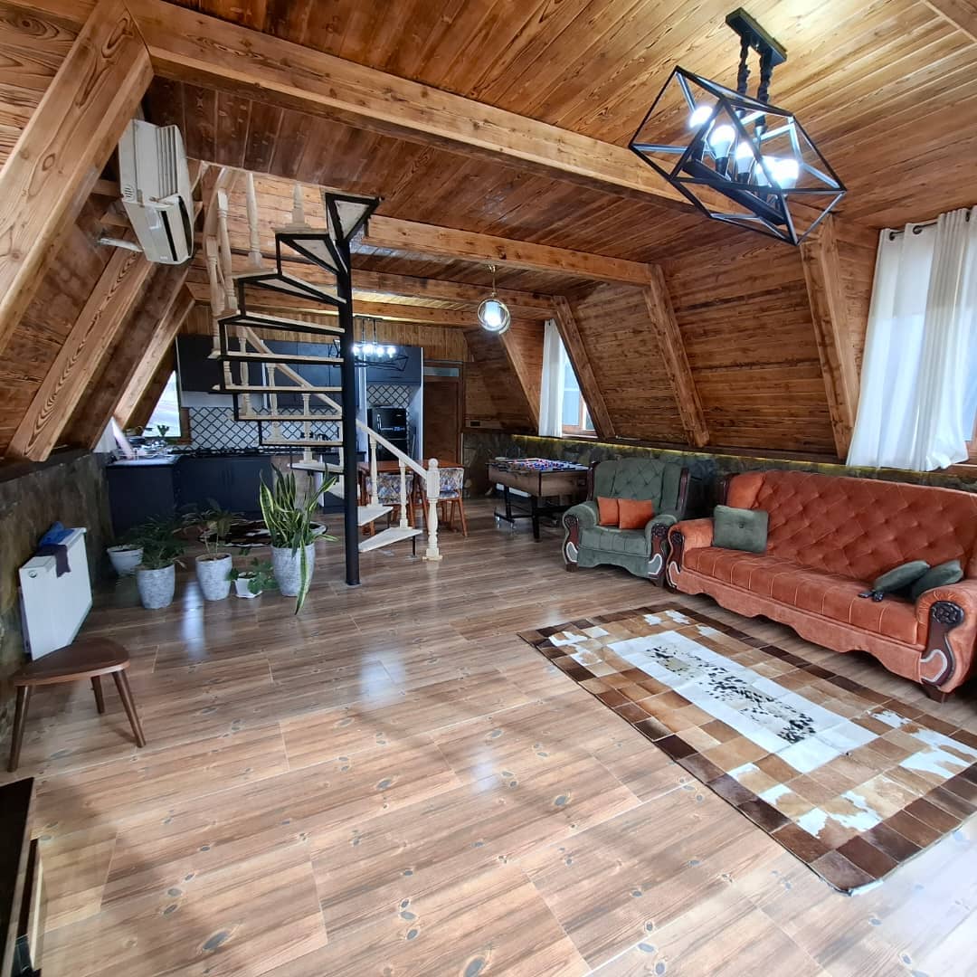 اجاره کلبه سوئیسی با استخر سرپوشیده در شیرود