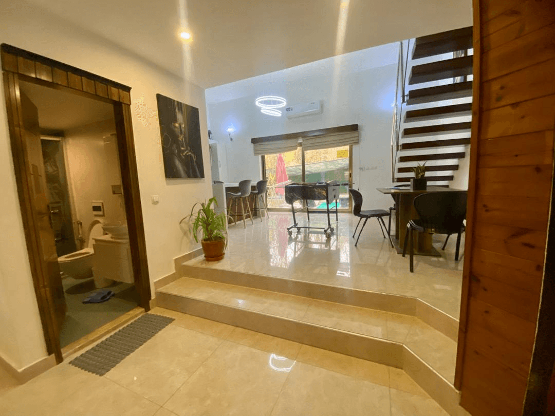 ویلا دوبلکس با استخر سرپوشیده آب گرم در کیش - سه خواب استخر سر پوشیده آب گرم 