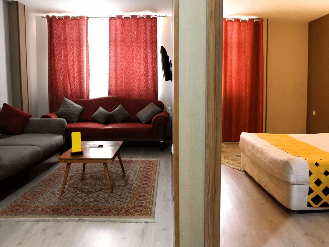 اجاره هتل تکخواب در زند شیراز سالن 