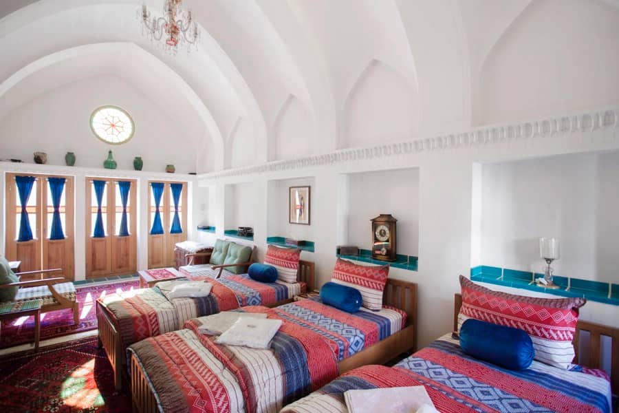 بوتیک هتل سنتی در کاشان - گلبام محوطه اقامتگاه 