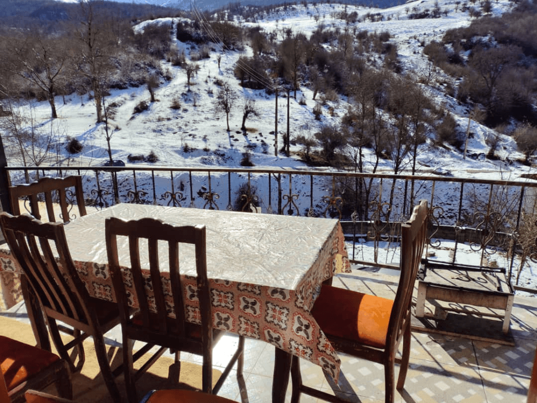 اجاره ویلا در سنگچال آمل - دوخواب  سالن 