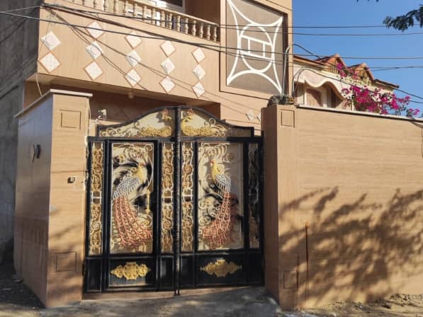 منزل مبله در روستا تیس - چابهار نما ساختمان 