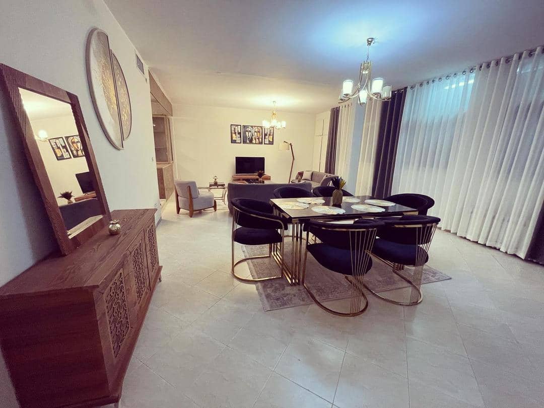 اجاره آپارتمان مبله دوخوابه در صادقیه - غرب تهران واحد 4 سالن