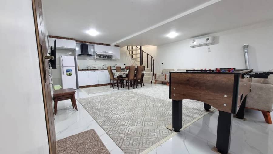 ویلا  دوبلکس جنگلی در روستای پیرهرات اسالم   نمای ویلا