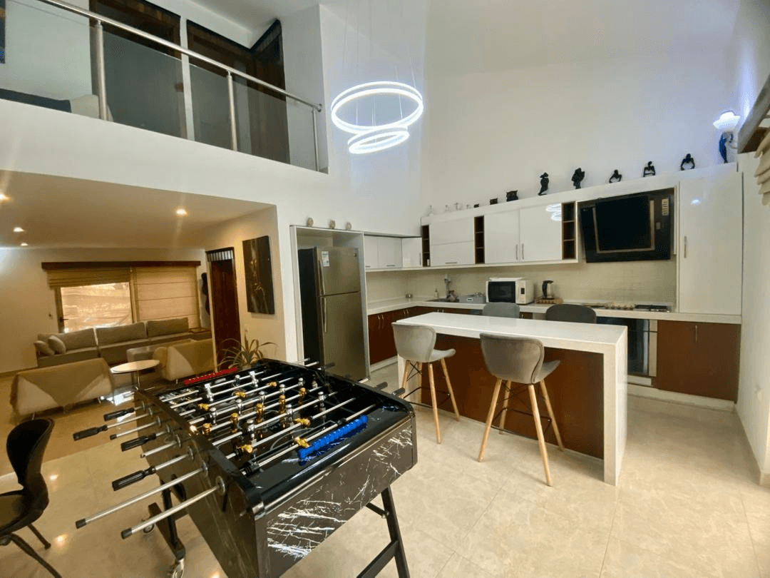 ویلا دوبلکس با استخر سرپوشیده آب گرم در کیش - سه خواب استخر سر پوشیده آب گرم 