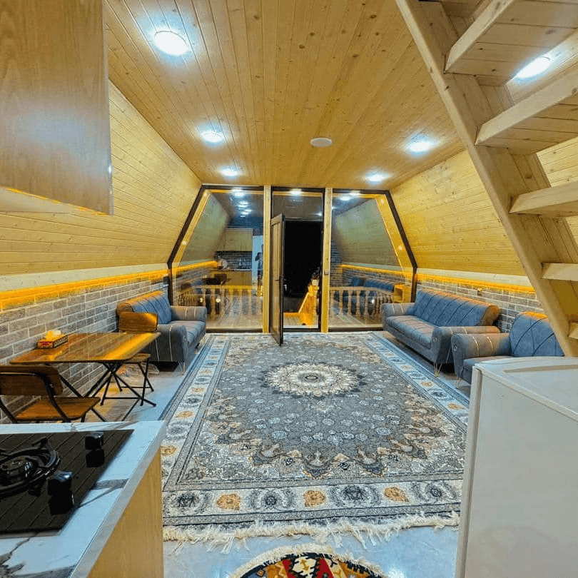 کلبه جنگلی دوبلکس در روستای سیادرکا بابل - دو خواب نما