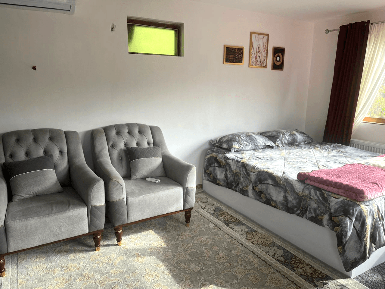 کلبه جنگلی در روستا سیوا تنکابن - سیکا نما کلبه 