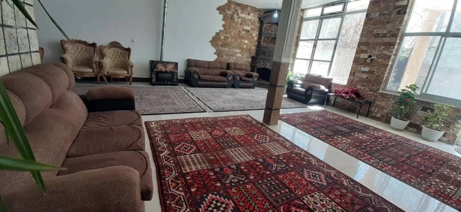 باغ و ویلا با استخر روباز آبسرد در روستای صادق آباد باغ بهادران 