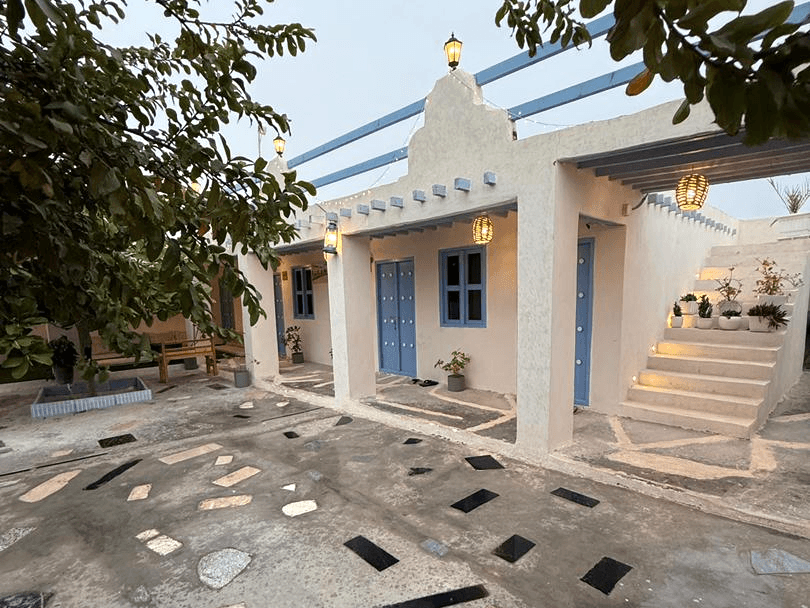 اقامتگاه بومگردی در رمکان قشم - کهور حیاط