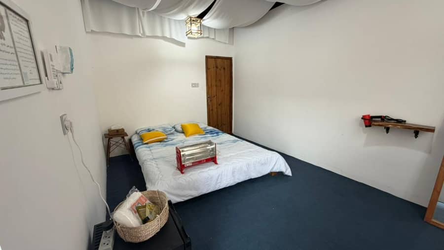 بومگردی در کوشکنار پارسیان - گبگوب حیاط