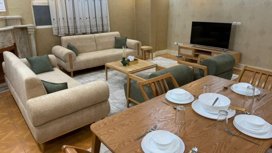 اجاره آپارتمان در شیراز معالی آباد - 202 سالن 