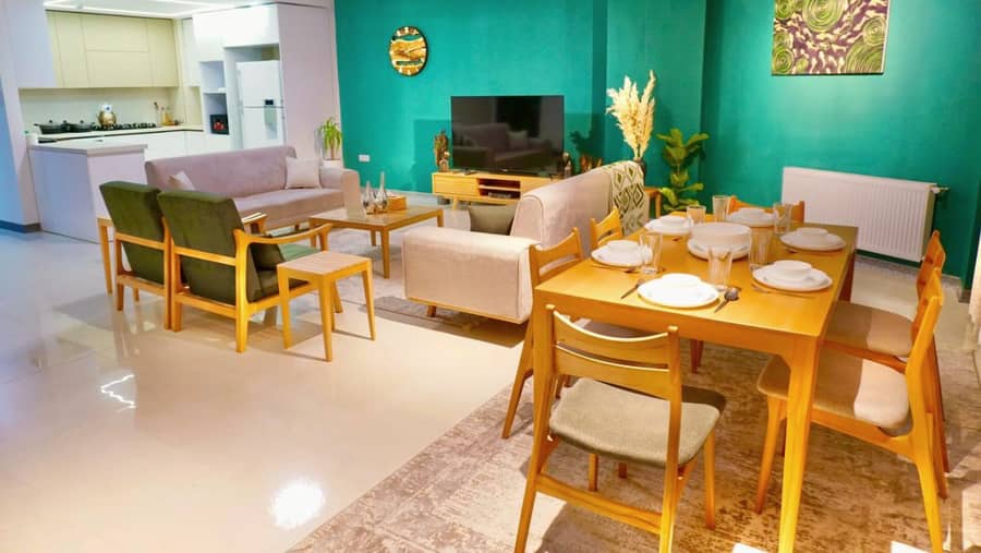 آپارتمان در چمران شیراز - 4  سالن 