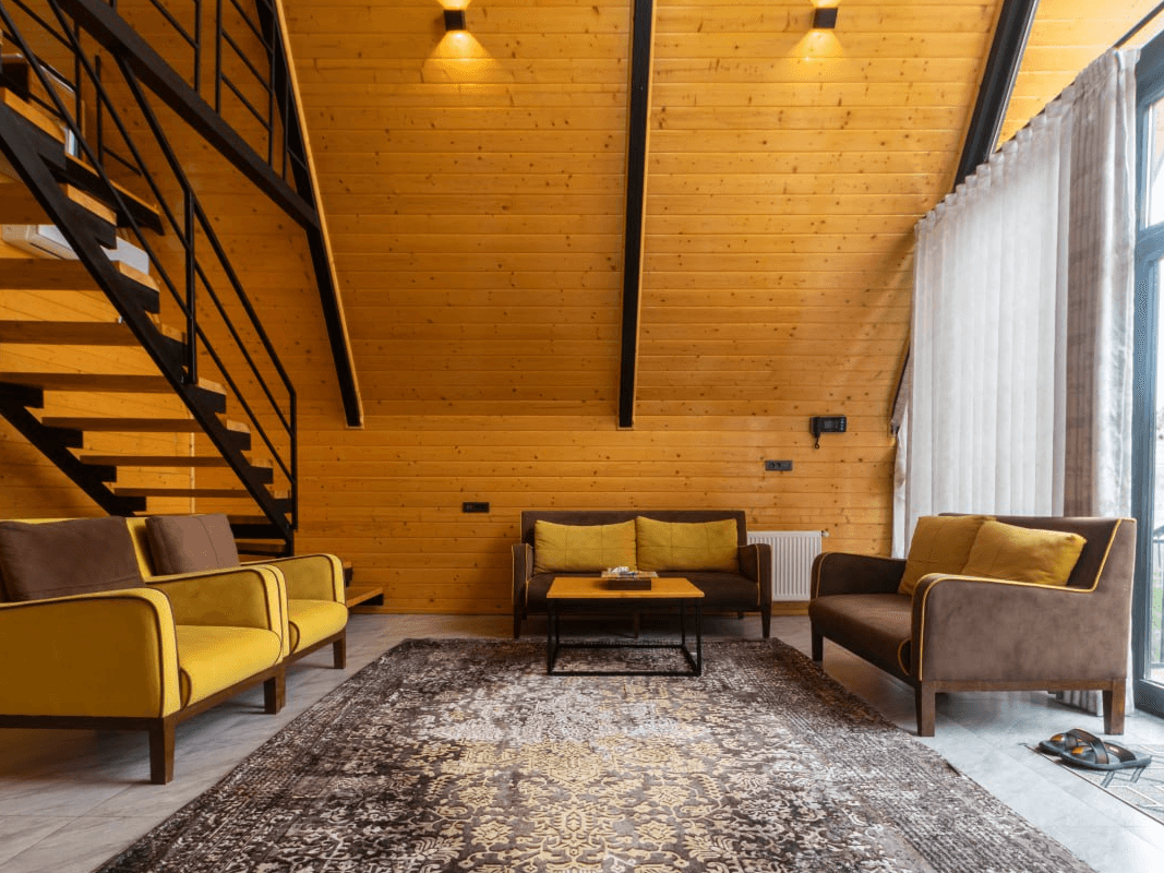 اجاره کلبه سوئیسی جنگلی در روستای پیرسرا شاندرمن ماسال - لنا نما