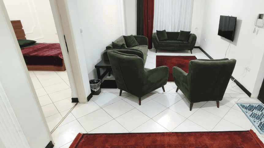 اجاره آپارتمان دوخواب در بلوار نصر شیراز  سالن 