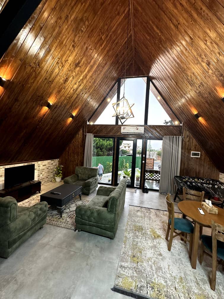 کلبه سوئیسی دوبلکس جکوزی دار در متل قو  نما 