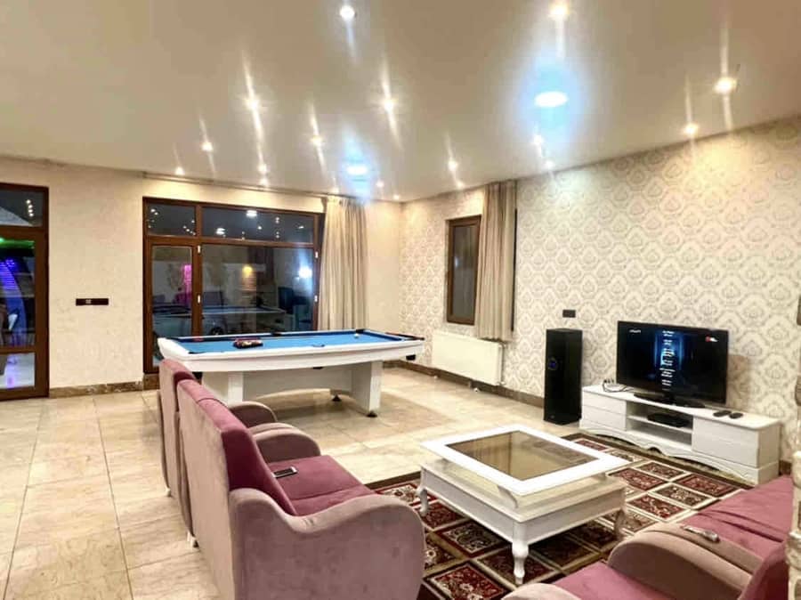 ویلا با استخر سرپوشیده آبگرم در کوهسار کردان - نگین 2 نما 