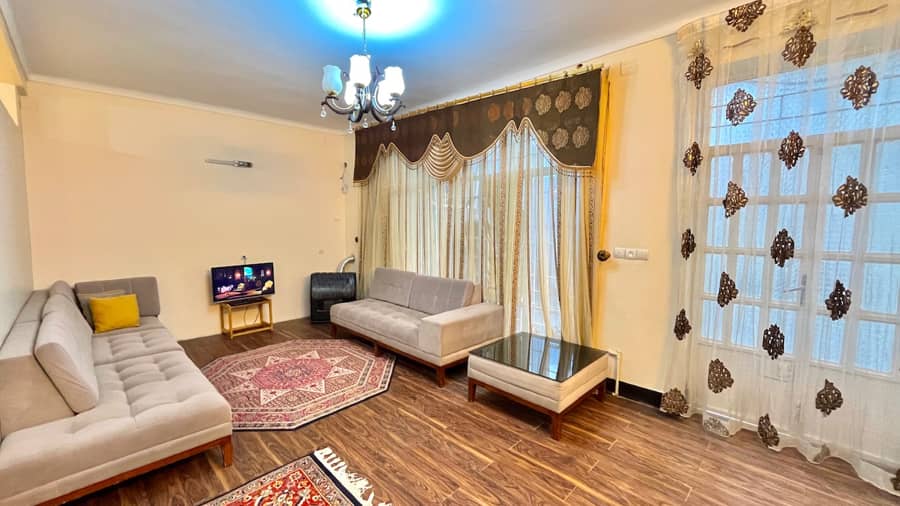 اجاره منزل ویلایی در بلوار بهشتی شیراز سالن پذیرایی