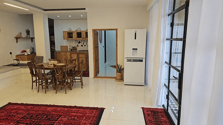 ویلا با استخر روباز آبسرد در هفت رنگو قشم - سه خواب نما ویلا با استخر روباز آبسرد