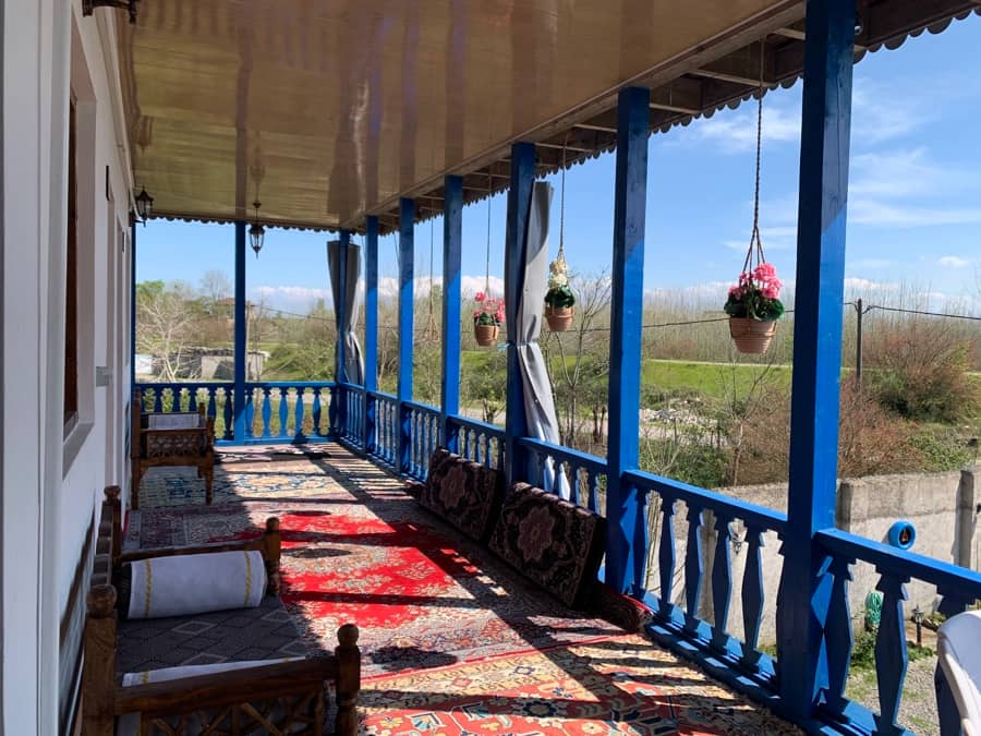 اجاره اقامتگاه بومگردی دو طبقه در روستای پسیخان رشت  نما