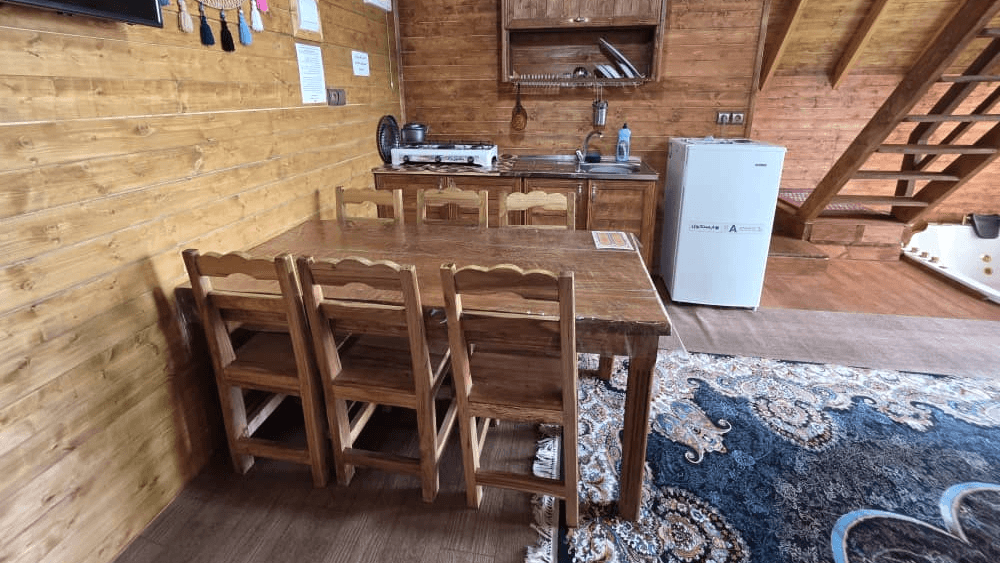 کلبه سوئیسی دوبلکس جکوزی دار در لفور