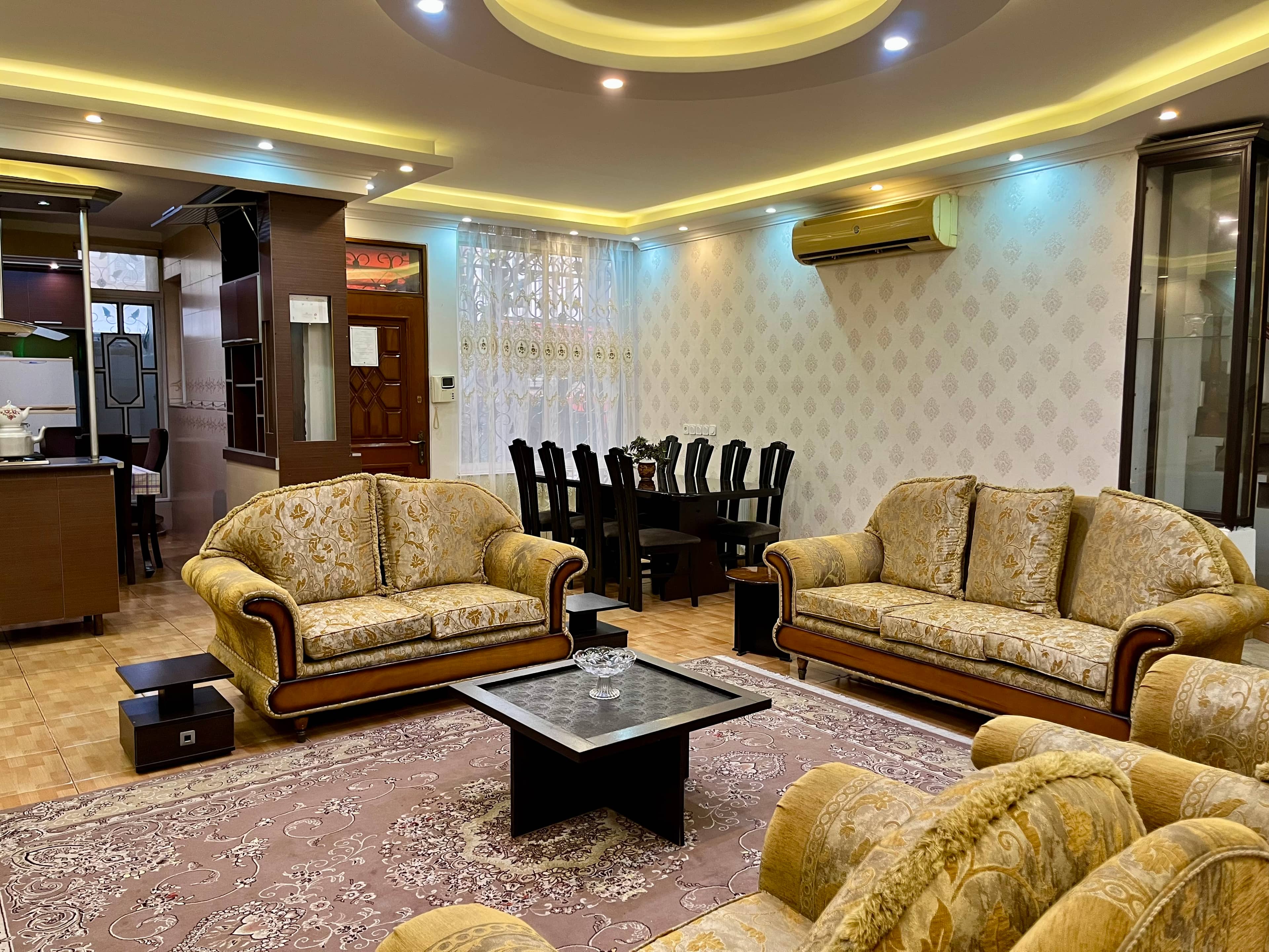  منزل ویلایی دوبلکس سه خوابه جکوزی‌دار در مرکز رشت - گلباغ پذیرایی