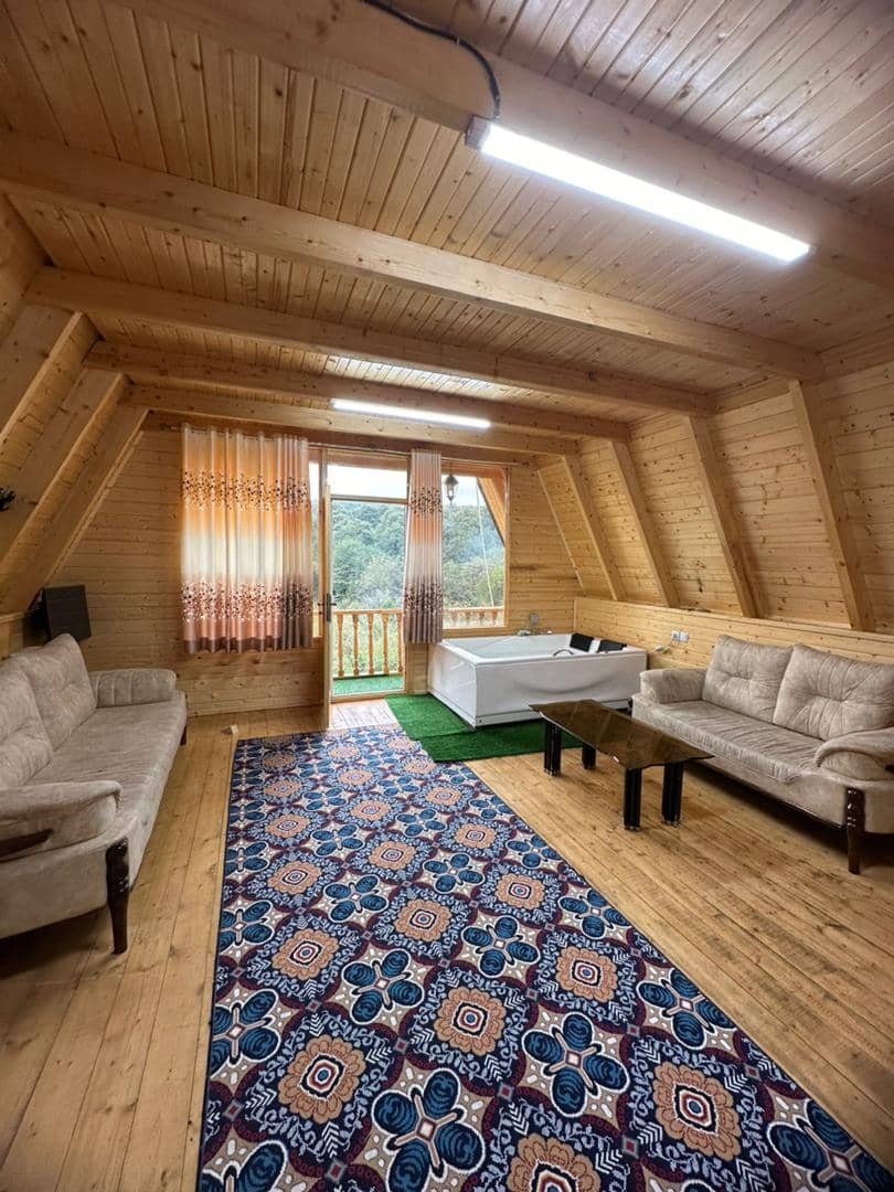 اجاره کلبه سوئیسی با جکوزی در روستای درازکلا سوادکوه - سالار 4