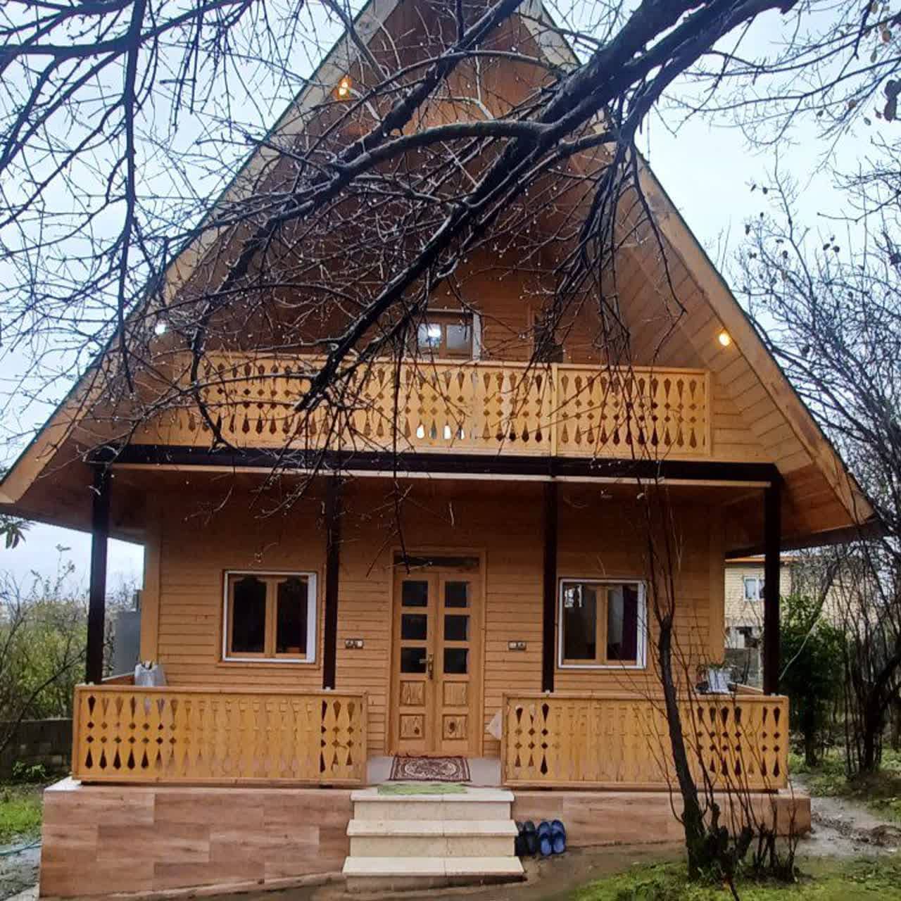 اجاره کلبه چوبی در ماسال  کلبه چوبی