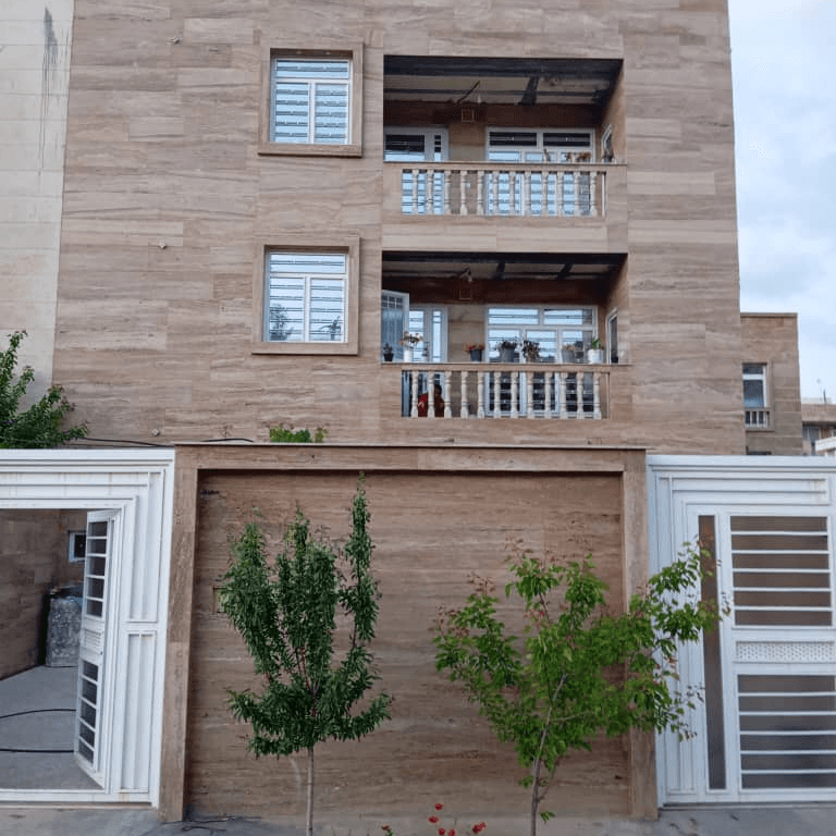 اجاره آپارتمان مبله دو خوابه در گویم شیراز - طبقه اول نما