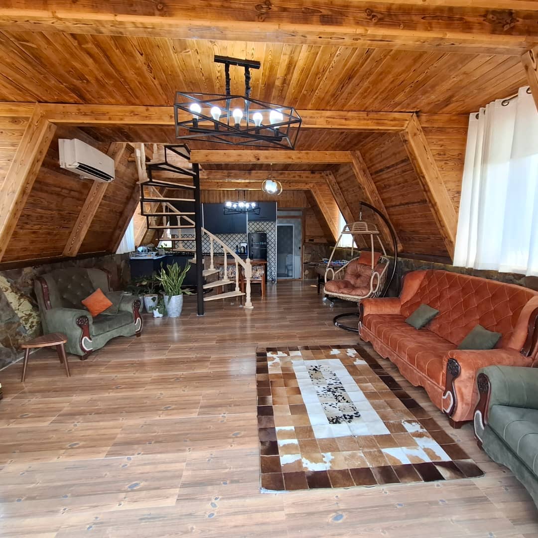 اجاره کلبه سوئیسی با استخر سرپوشیده در شیرود