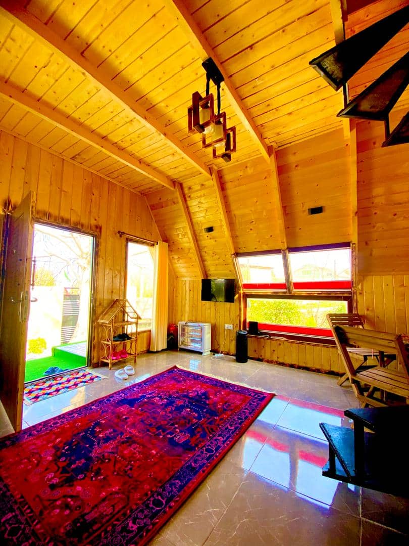 کلبه سوئیسی جنگلی دوبلکس در افراسیاب کلا نور نما