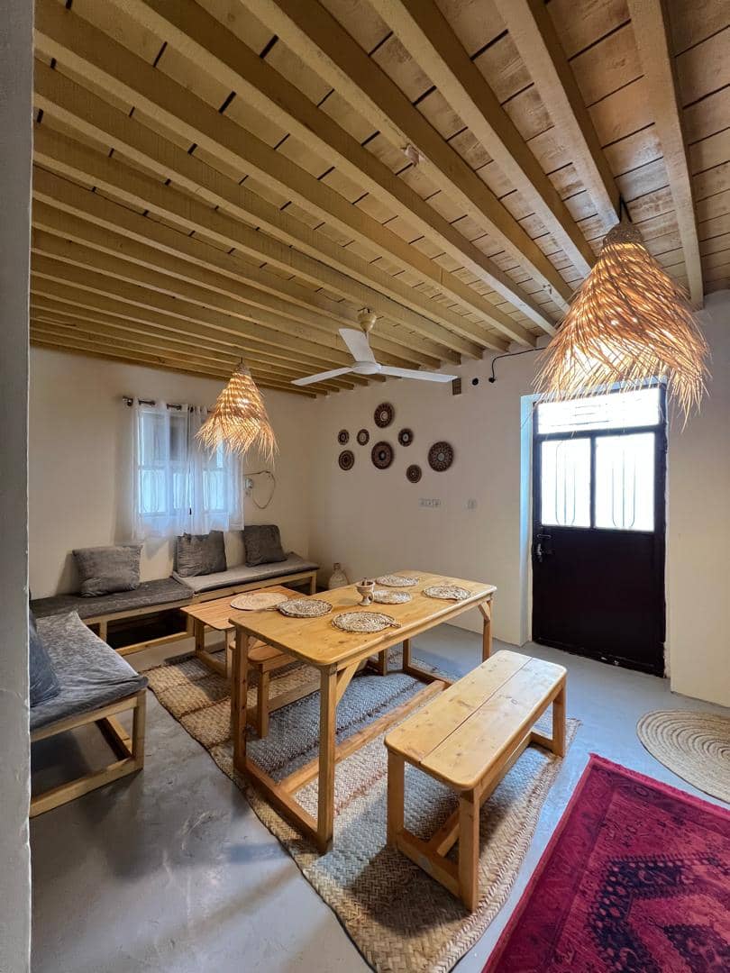 منزل ویلایی در روستای طبل قشم سالن