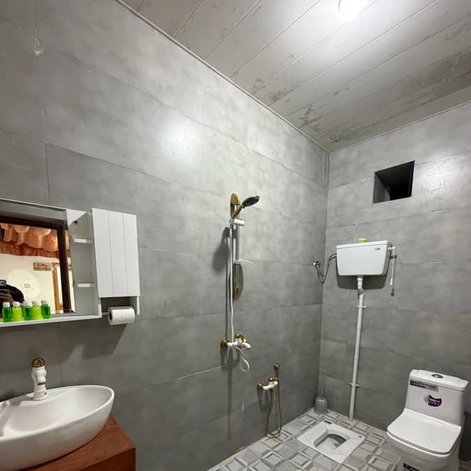 اجاره بومگردی در کوشکنار پارسیان - هشنه حیاط اقامتگاه