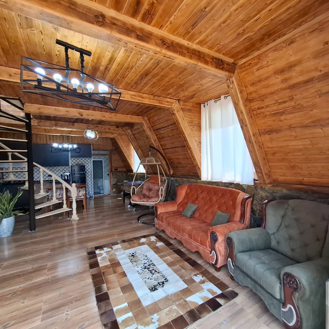 اجاره کلبه سوئیسی با استخر سرپوشیده در شیرود