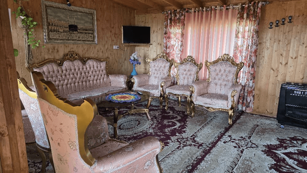 کلبه چوبی دوبلکس دو خوابه جکوزی دار الماس شمال