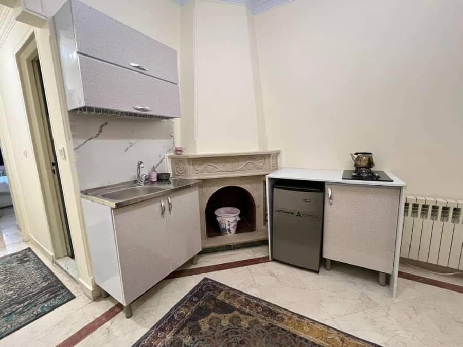 اجاره آپارتمان تکخواب در فاطمی تهران - 102 سالن و آشپزخانه 