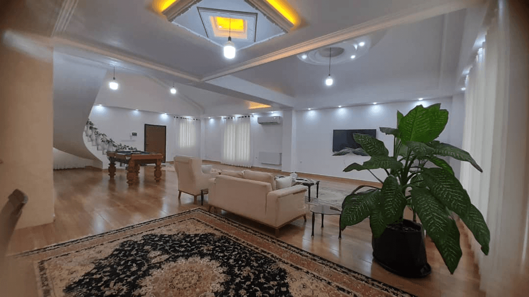 اجاره ویلا دوبلکس جکوزی دار در رمج محله شیرود سالن