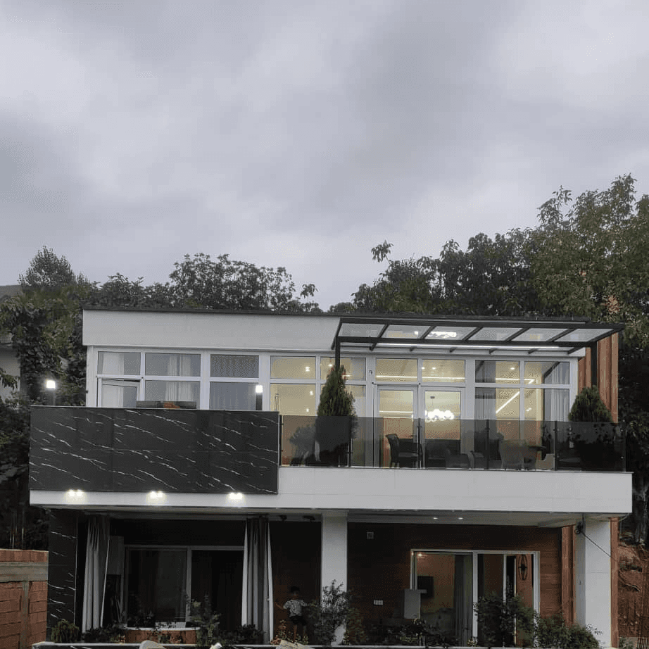 ویلا جنگلی در روستای ریگ چشمه بالا مینودشت - دو خواب نما