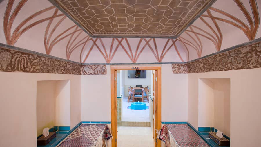 بوتیک هتل سنتی در کاشان - گلبام محوطه و نما