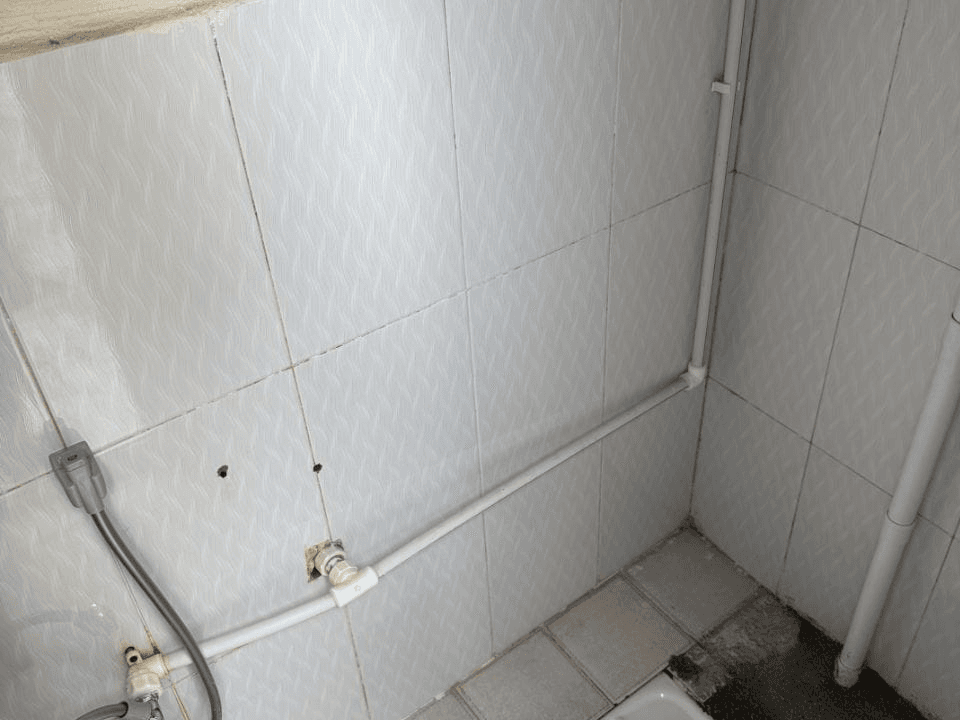 سرویس بهداشتی در حیاط