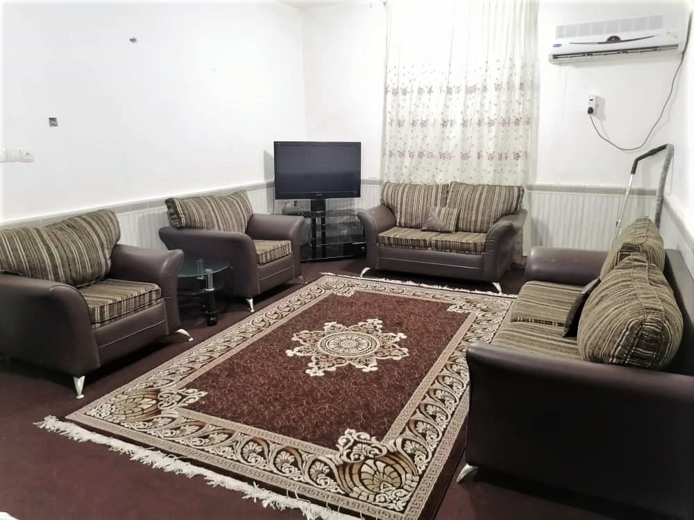 اجاره آپارتمان مبله یک خوابه طبقه اول در ته لنجی آبادان