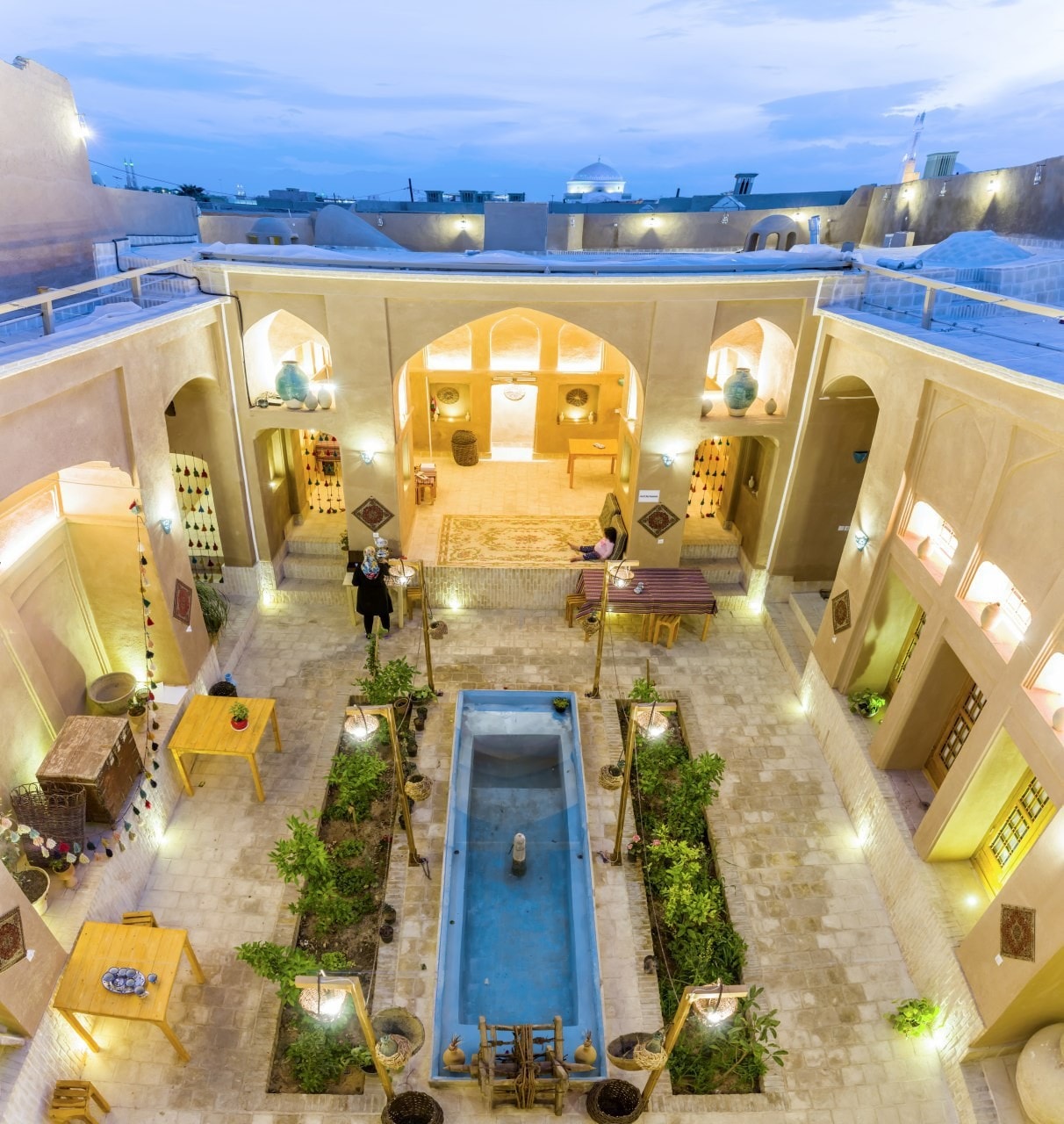 اجاره خانه سنتی در شهداد یزد - استراحتگاه حافظ