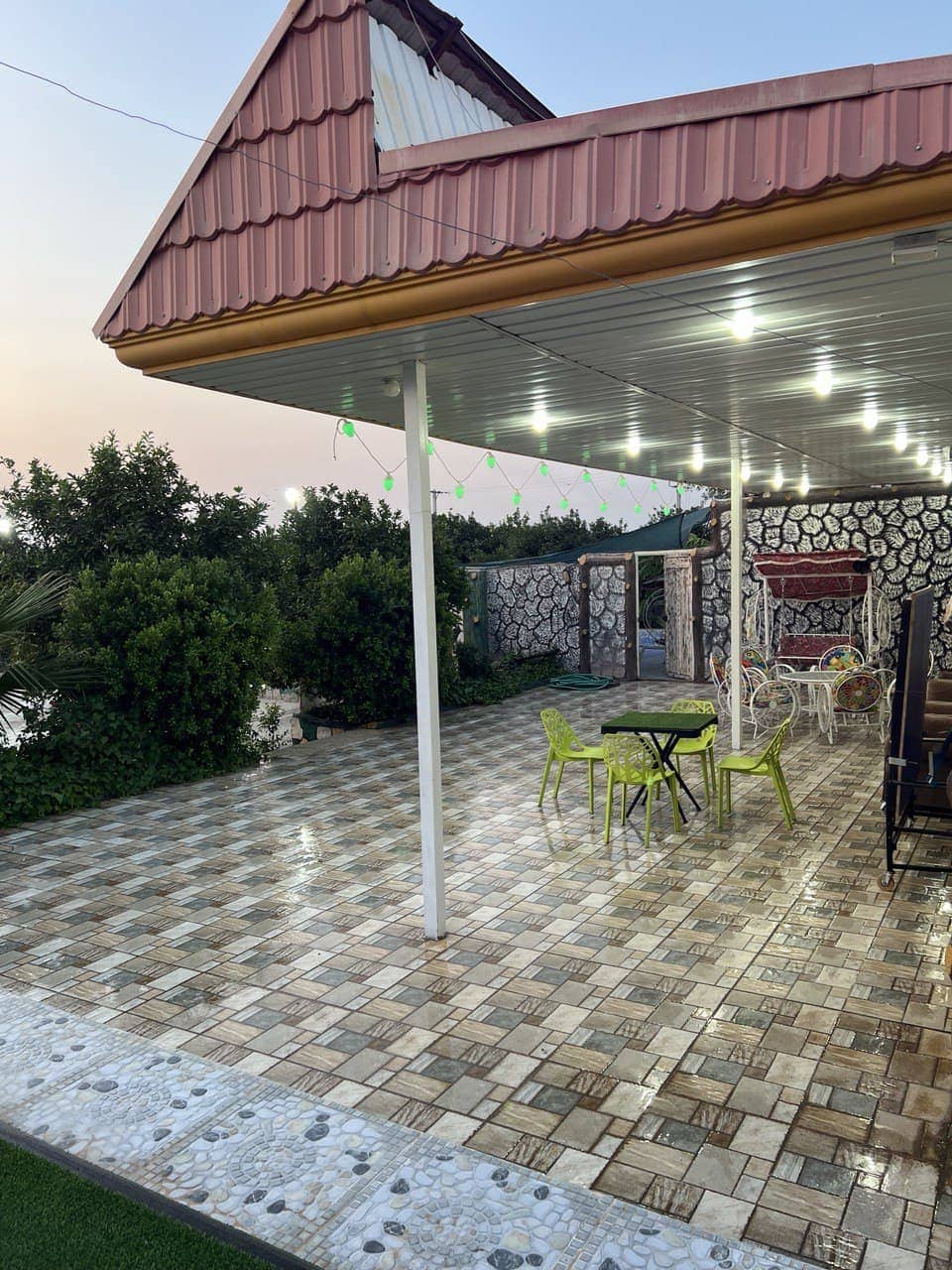 اجاره باغ با استخر روباز در قعله قاضی دزفول 100 متری دو خواب