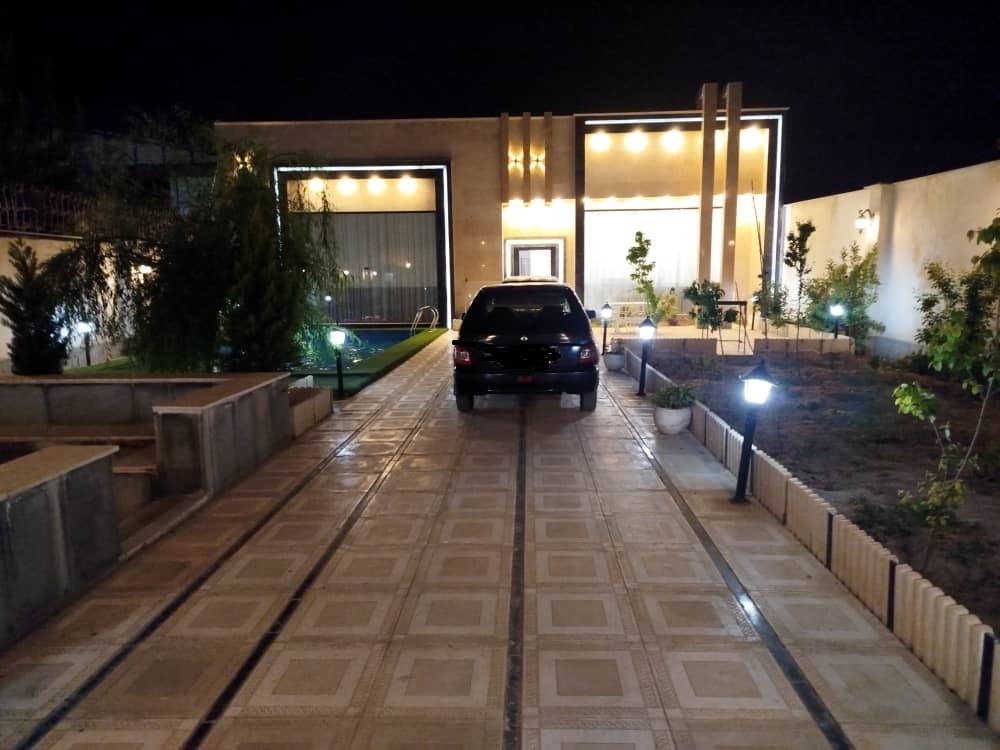 اجاره ویلا با استخر روباز آبگرم در چهارباغ کردان - البرز