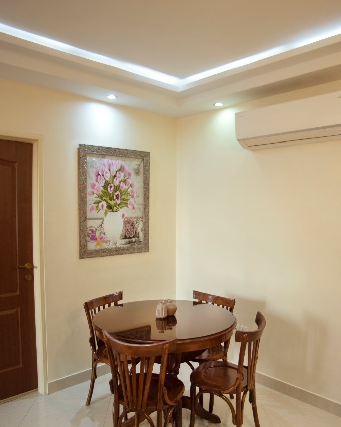 اجاره آپارتمان مبله دوخوابه در پاسداران تهران - طبقه ی سوم