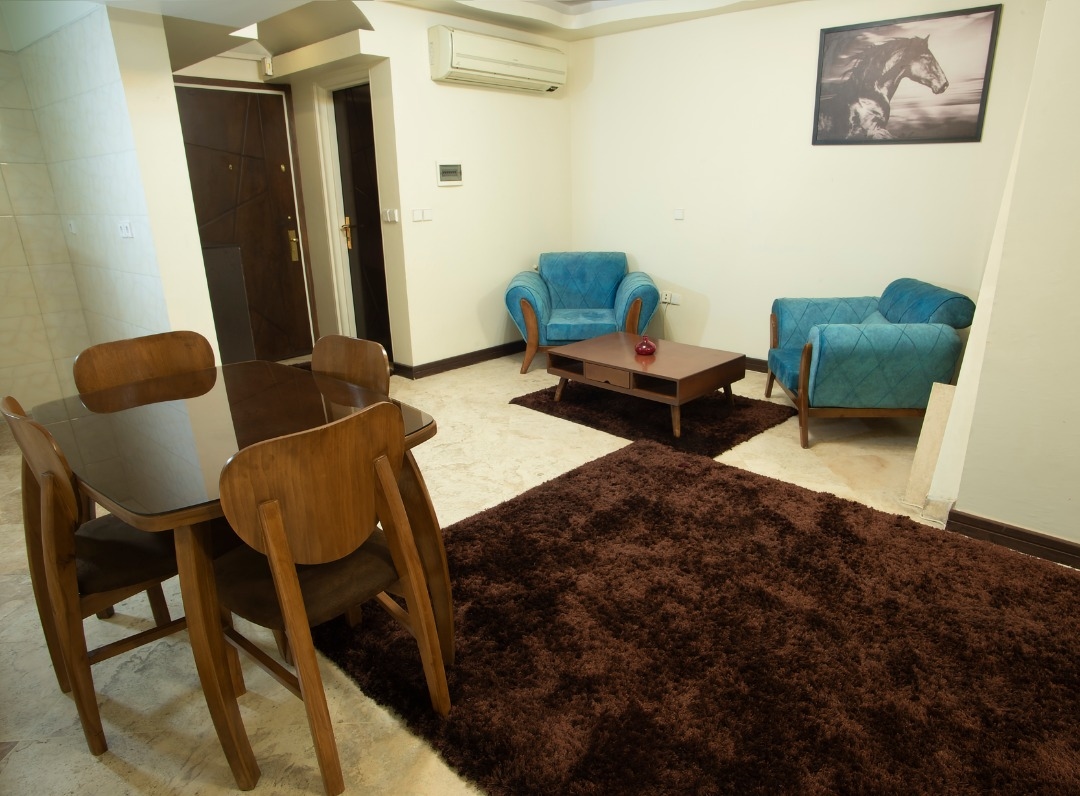 اجاره سوئیت مبله دوخوابه در شریعتی تهران -طبقه ی چهارم