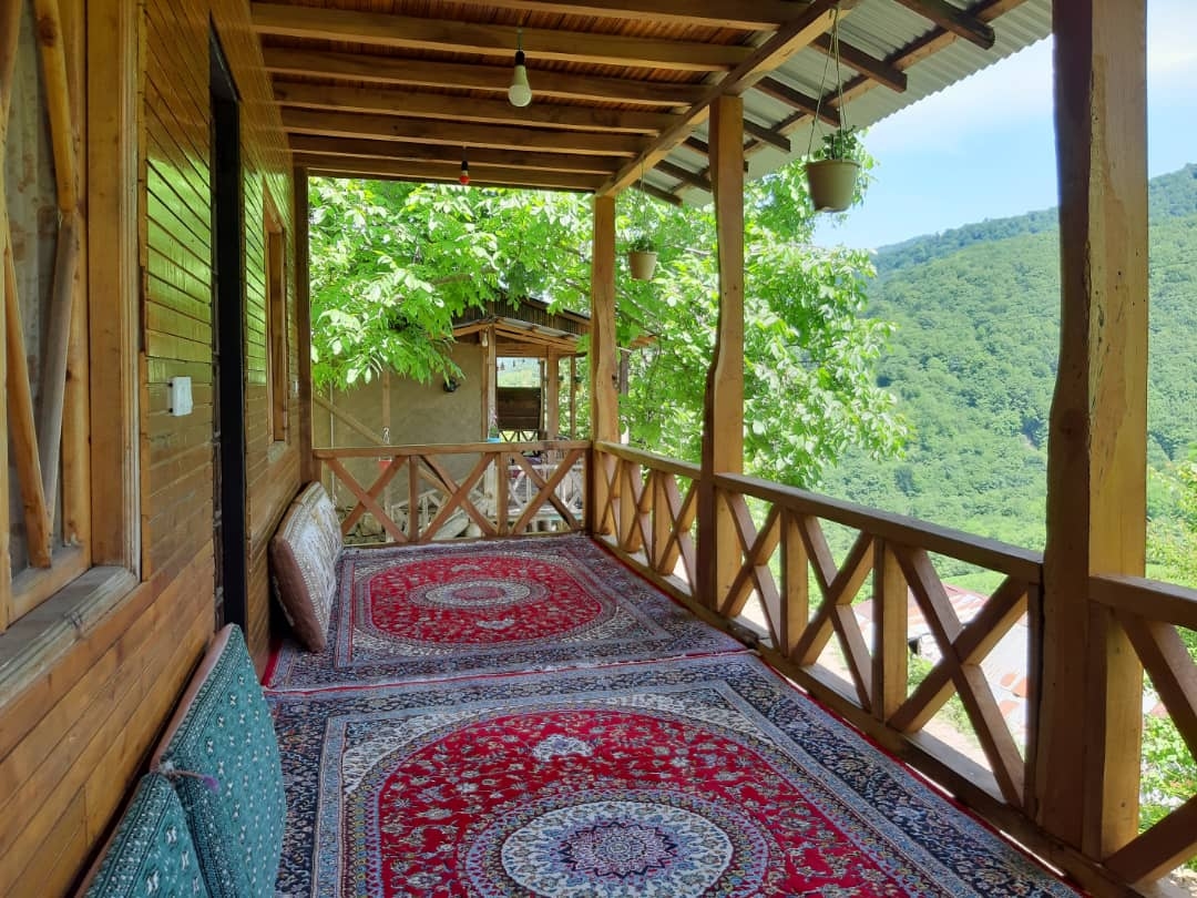 اجاره کلبه چوبی جنگلی در روستای اساس سوادکوه - سرای اساس 3